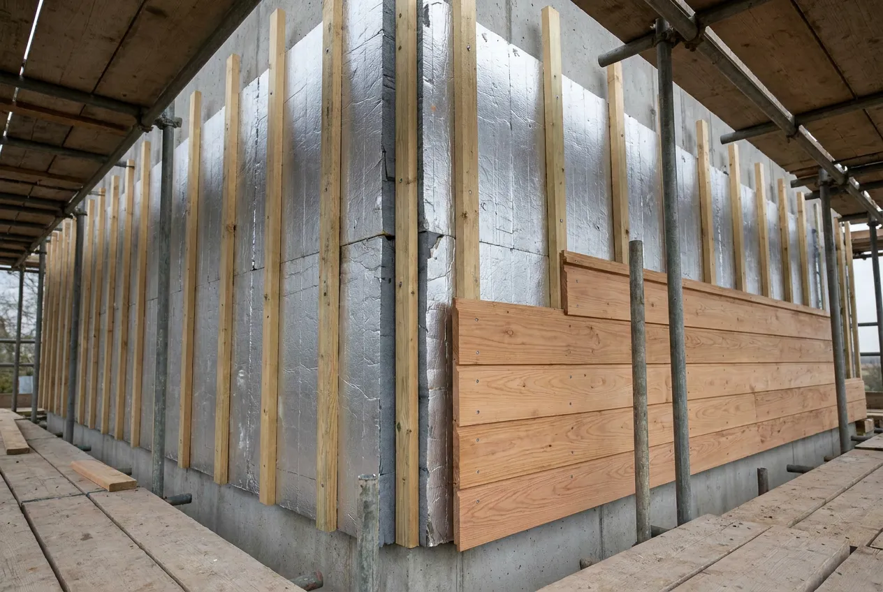 Le bardage ventilé